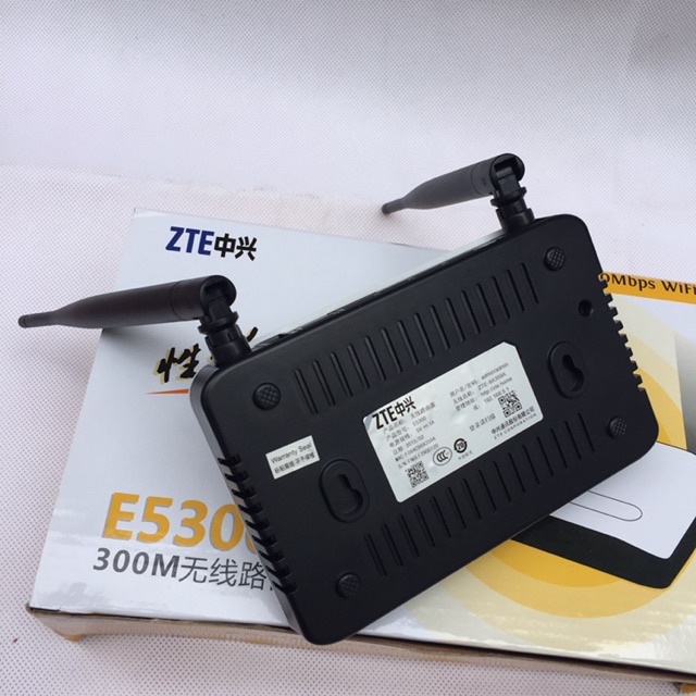 [Freeship toàn quốc từ 50k] Bộ phát wifi ZTE E5300 2 râu 300 Mbs có chức năng kích sóng wifi | WebRaoVat - webraovat.net.vn