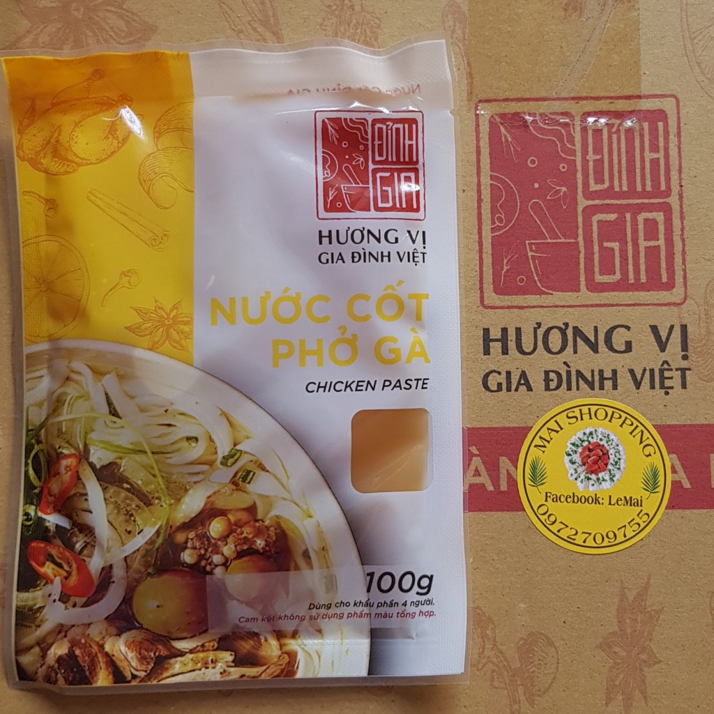Nước Cốt Phở Gà Đỉnh Gia date 05/2025