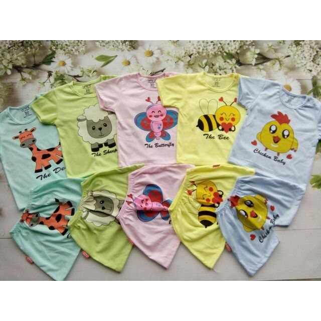 Combo cộc cho bé gái