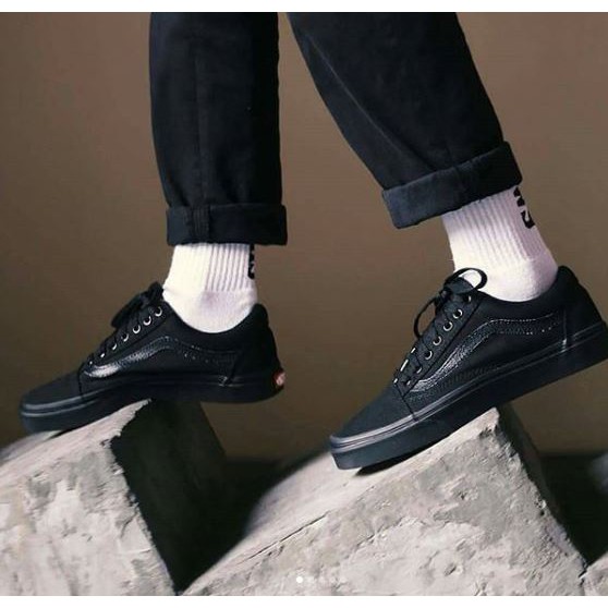 Giày Vans Chính Hãng All Black