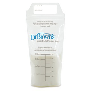 Túi trữ sữa cao cấp 180ml dr.brown's bpa free