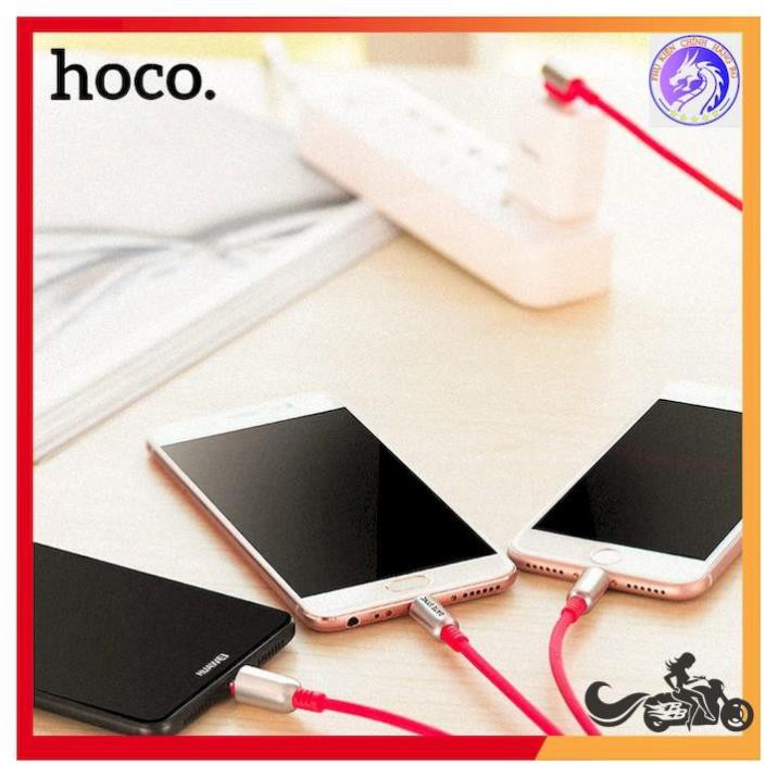 CÁP SẠC NHANH CHÍNH HÃNG HOCO U17 3 ĐẦU LIGHTNING, MICRO, TYPE-C DÀI 1M5