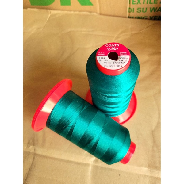Chỉ thêu Coats cuộn 3000m dùng cho máy thêu vi tính. Giao đơn từ 50k
