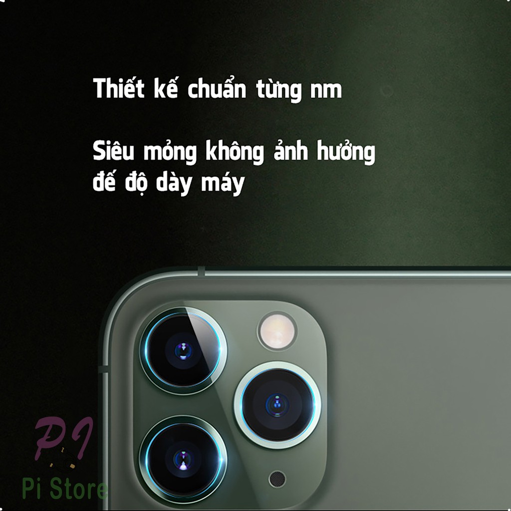 [Bán Lỗ Xả Kho] KÍNH CƯỜNG LỰC CHỐNG XƯỚC CAMERA IPHONE 7,8 Plus/X/XS/XS Max11/ 11PRO/ 11 PRO MAX