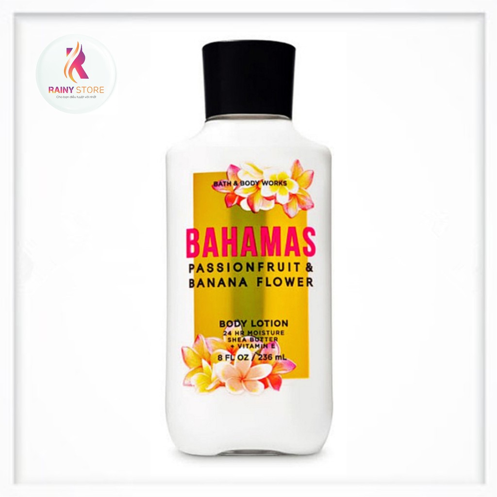 Sữa dưỡng thể Bath & Body Works Bahamas Passionfruit & Banana Flower 236ml