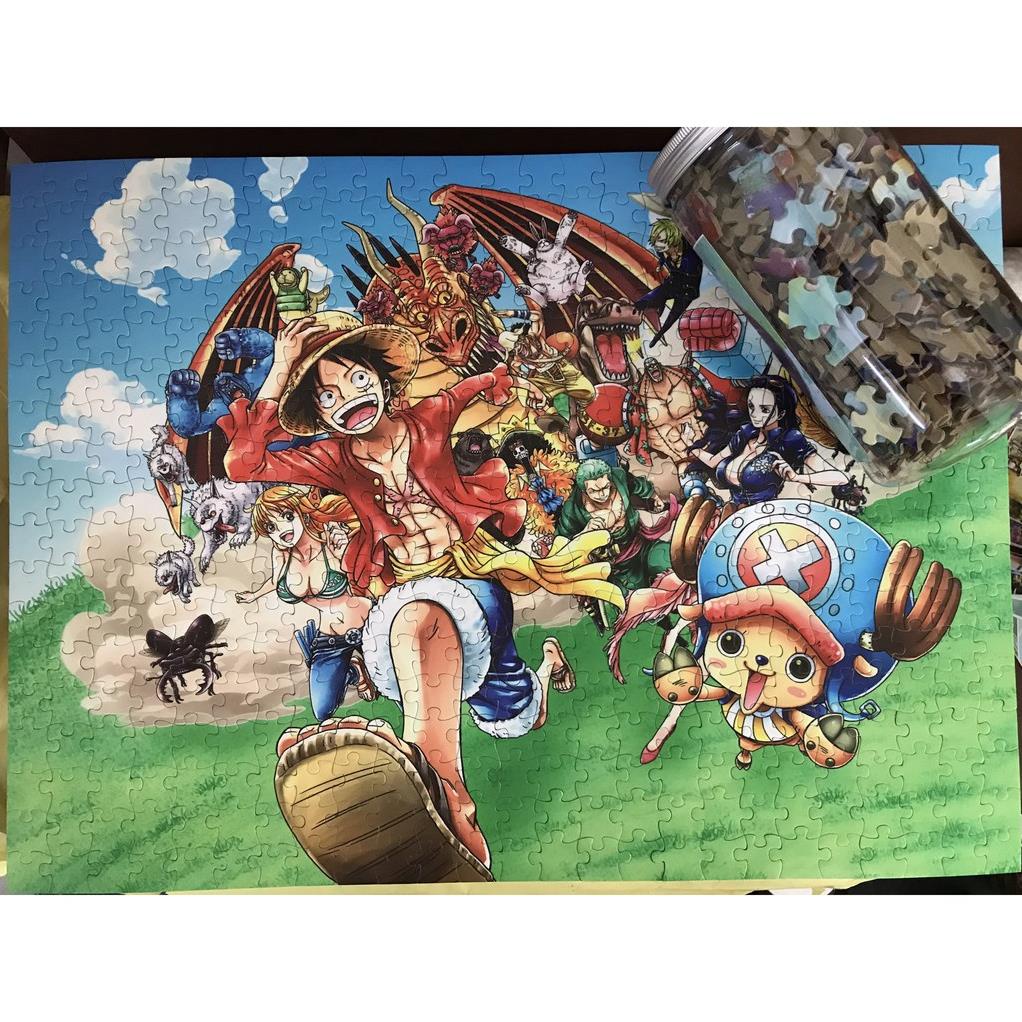 Tranh ghép hình Tini Puzzle 450 mảnh bằng giấy ONE PIECE: Unlimited World Red - có nhận in theo yêu cầu