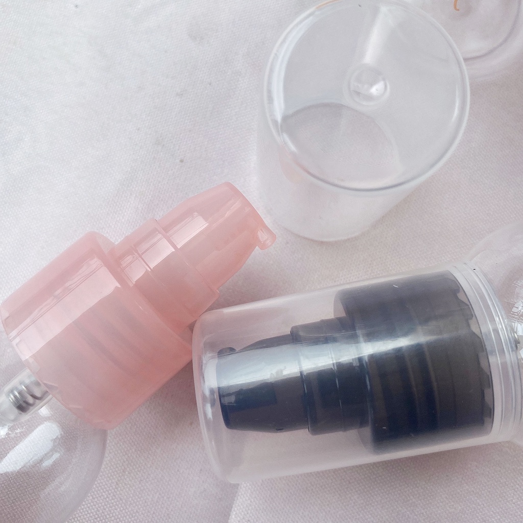 Chai chiết mỹ phẩm 100ml, Chiết toner, nước tẩy trang kem dưỡng, dầu gội, dầu xả/ Chai nhựa đầu nhấn