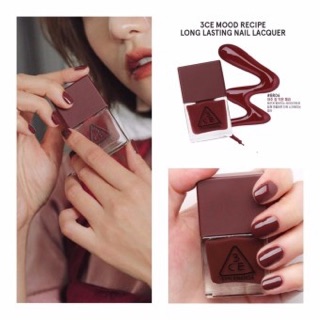 Sơn móng tay 3CE Mood Recipe Hàn Quốc
