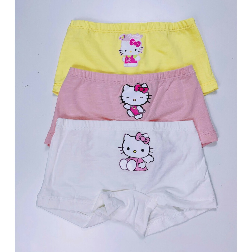 Set 3 quần chíp đùi xuất khẩu cho bé gái_MiaKids