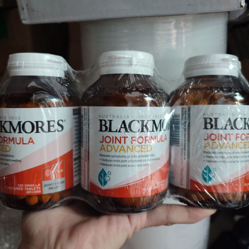Viên uống bổ khớp Blackmore Joint Formula Advanced hộp 120 viên
