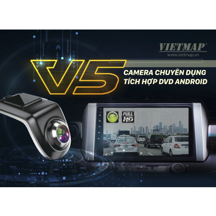 VIETMAP V5 - Thẻ 32GB - Camera Hành Trình Ô tô Kết Nối DVD Android - Điều Khiển Giọng Nói - Hàng Chính Hãng | BigBuy360 - bigbuy360.vn