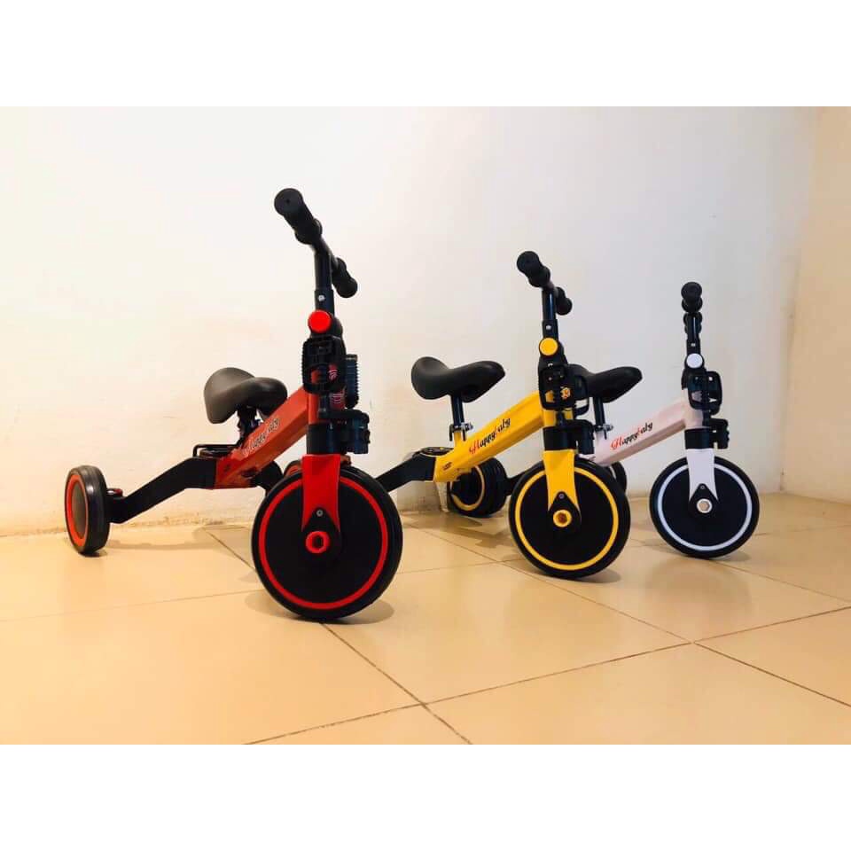 Xe đạp ba bánh đa năng kiêm xe chòi chân Happy baby&amp; sport