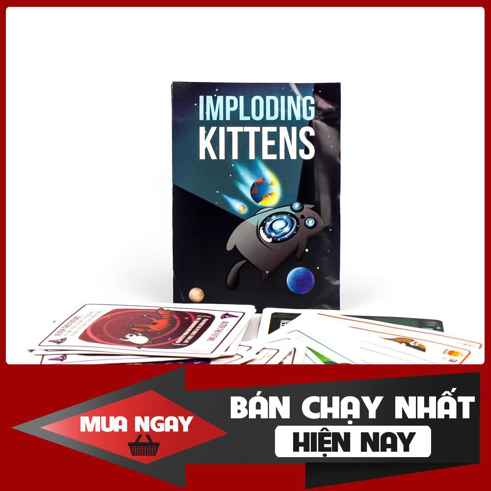 Combo Exploding Kittens Mèo nổ 18+ và 3 Bản mở rộng