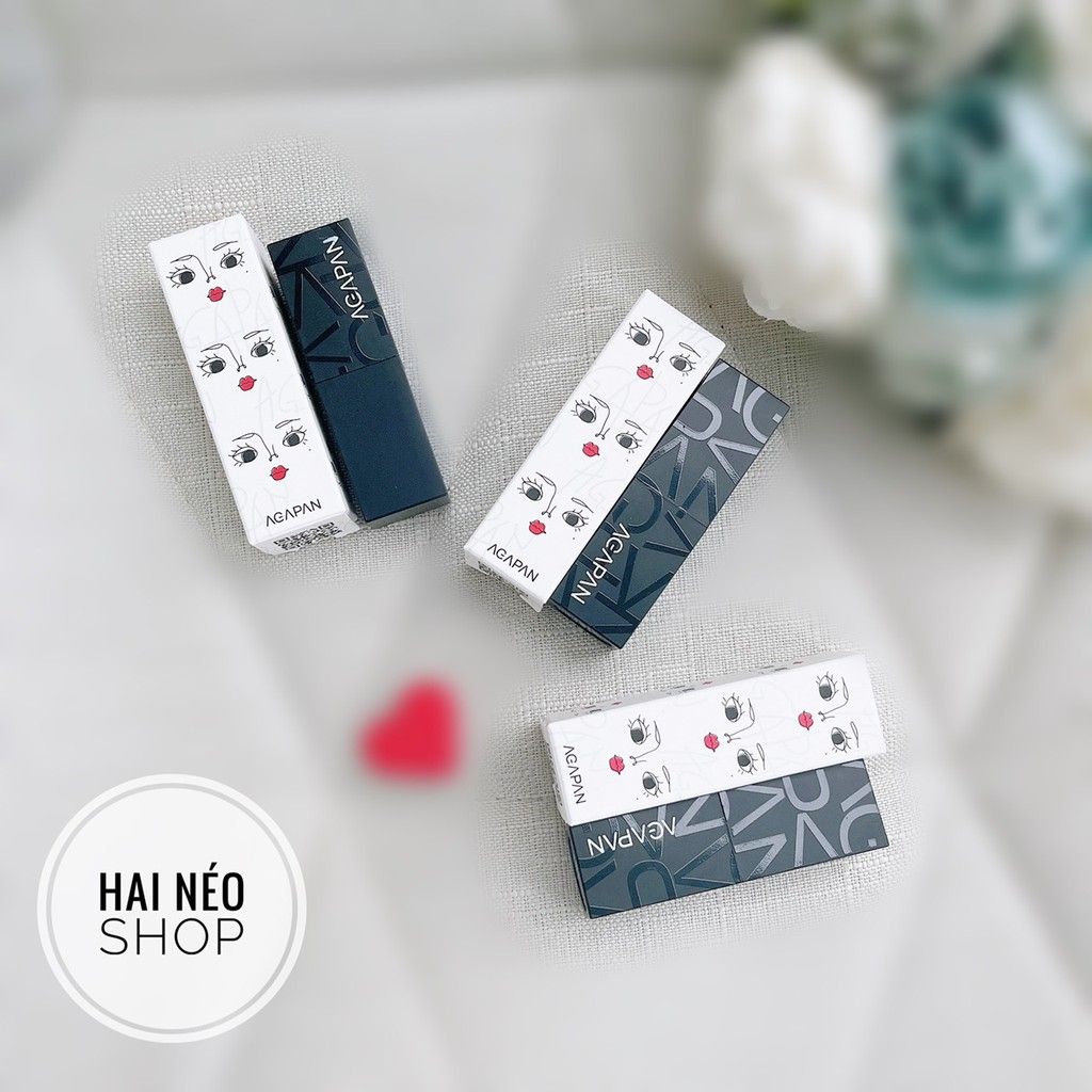 SON THỎI LÌ APAGAN PIT-A-PAT MATTE LIPSTICK (Hàn quốc)