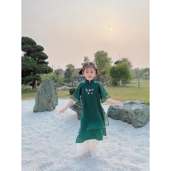 Áo Dài Mộc Thiết Kế Hót