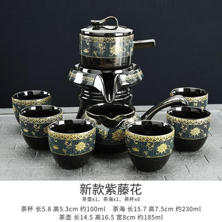 Bộ Ấm Chén Pha Trà Cối Xay gồm 6-8 món
