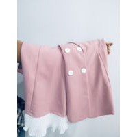 Set blazer kèm váy hồng sang chảnh