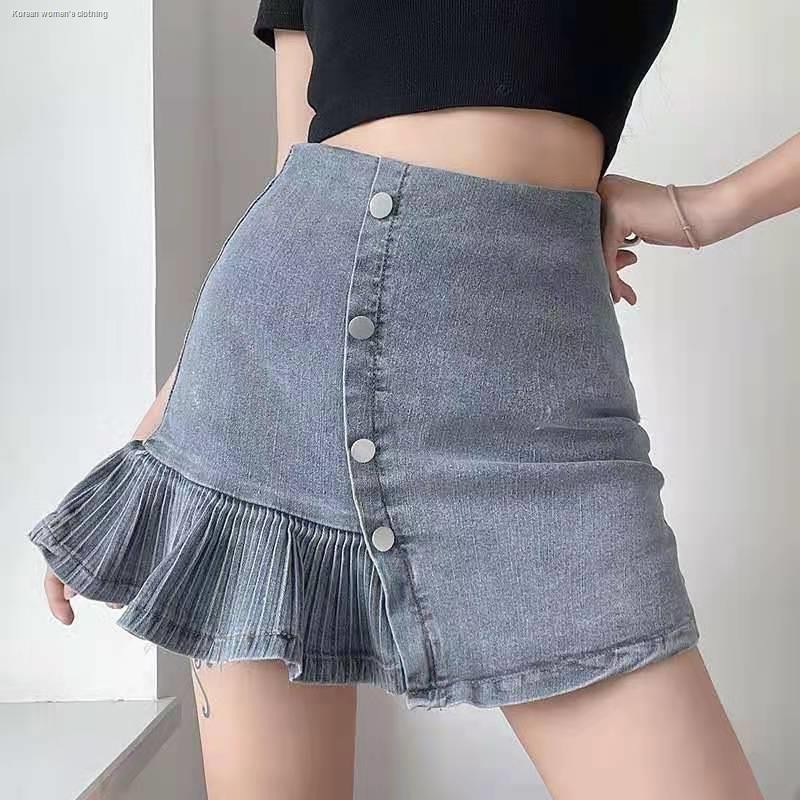 Chân Váy Jeans Thời Trang Dành Cho Nữ