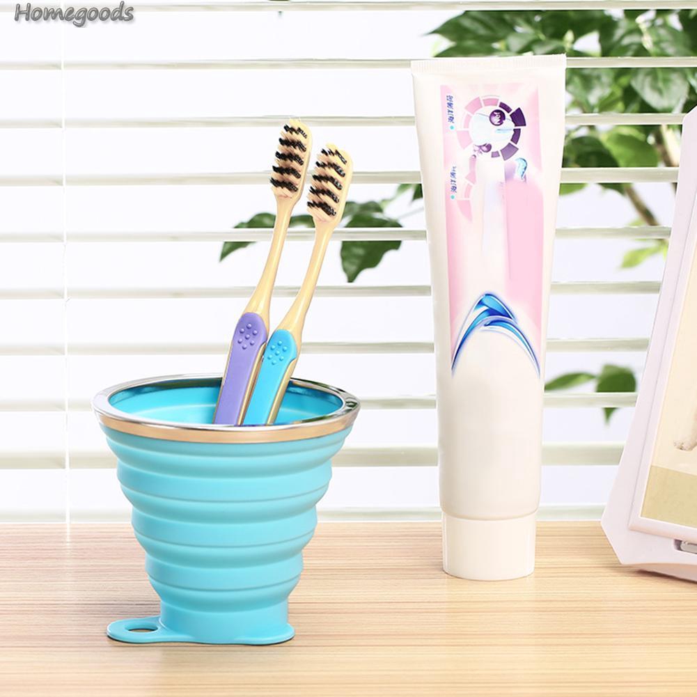Bộ 1/2/3 Cốc Nước Silicon 270ml Có Thể Xếp Gọn Tiện Lợi