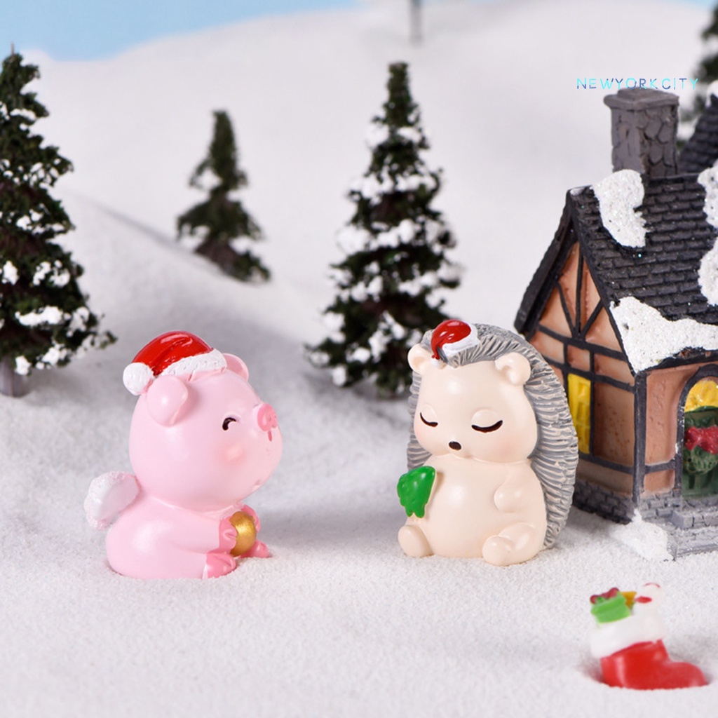 Mô Hình Động Vật Hoạt Hình Xinh Xắn Dùng Để Trang Trí