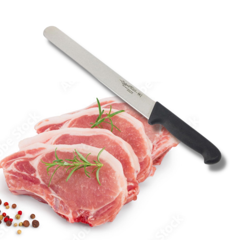 Dao Thái Lát Thịt Cutlery-Pro Cán Đen 255Mm