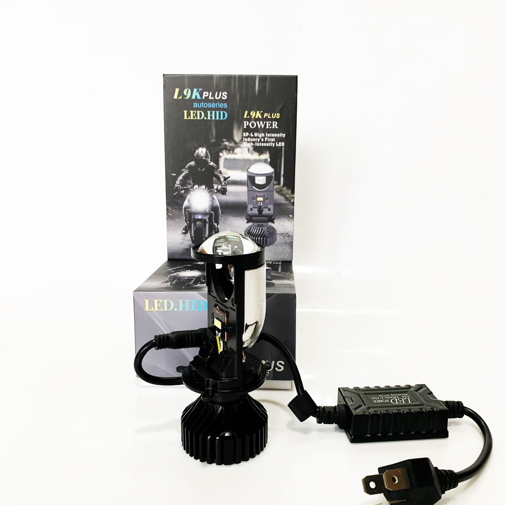 ĐÈN BI CẦU LED L9K SIÊU SÁNG ĐỦ 37W ( CHÂN H4)