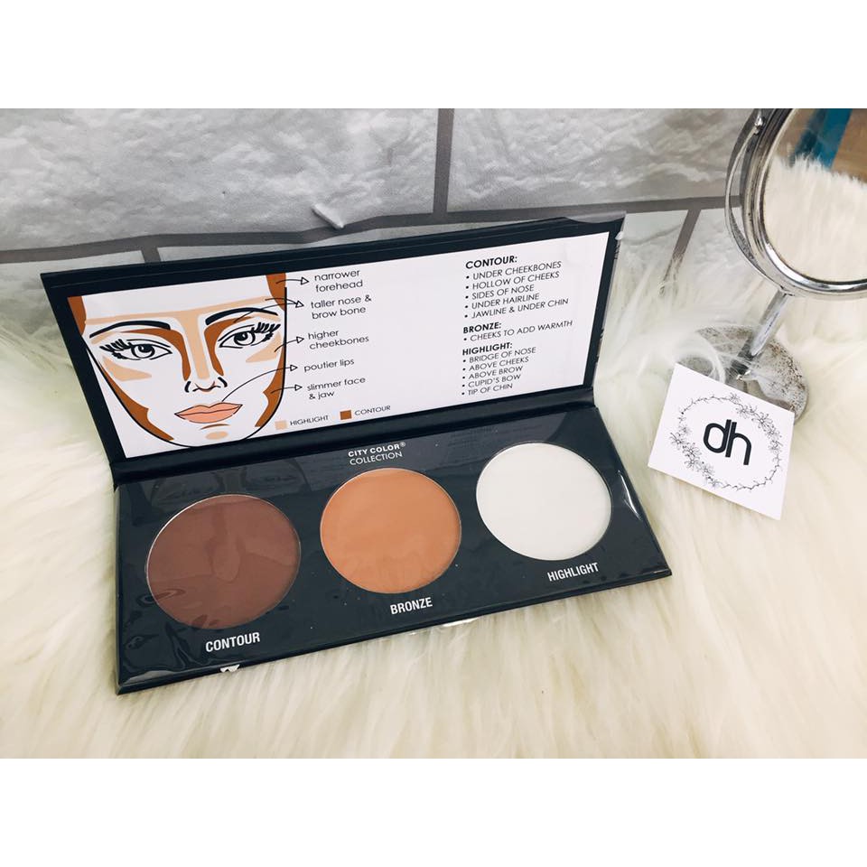 BẢNG PHẤN TẠO KHỐI CITY COLOR CONTOUR