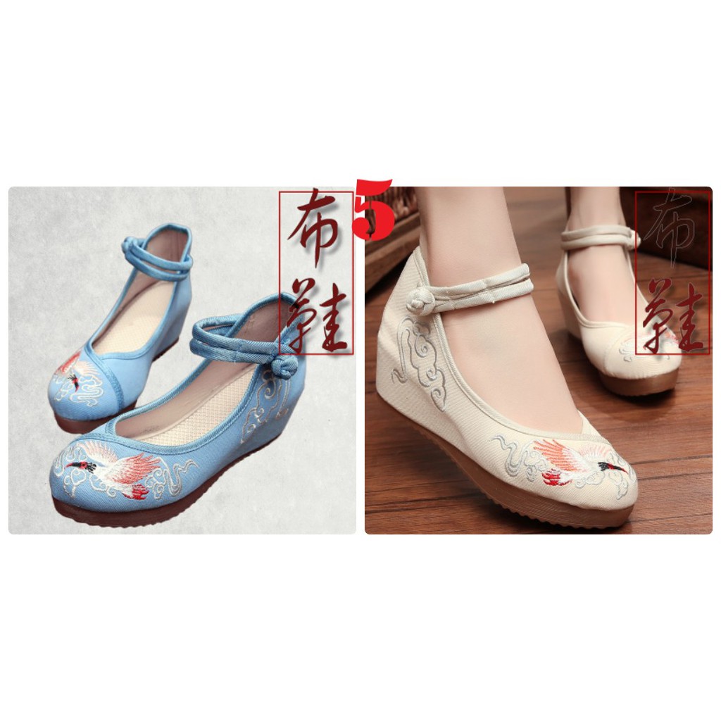 [Order] Giày thêu cổ trang loại 5 phân | BigBuy360 - bigbuy360.vn