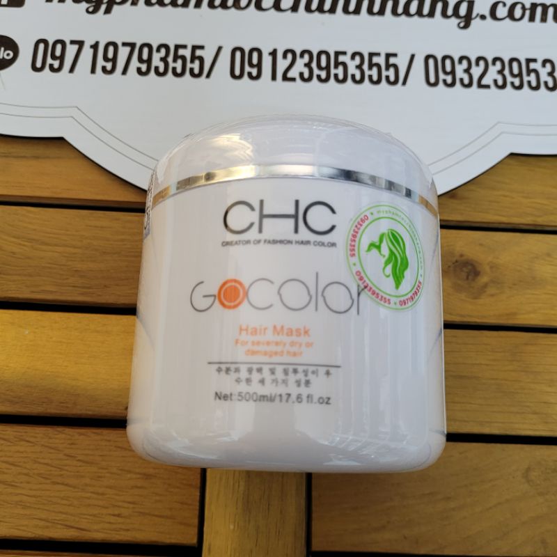 Dầu hấp phục hồi tóc Chc gocolor 500ml