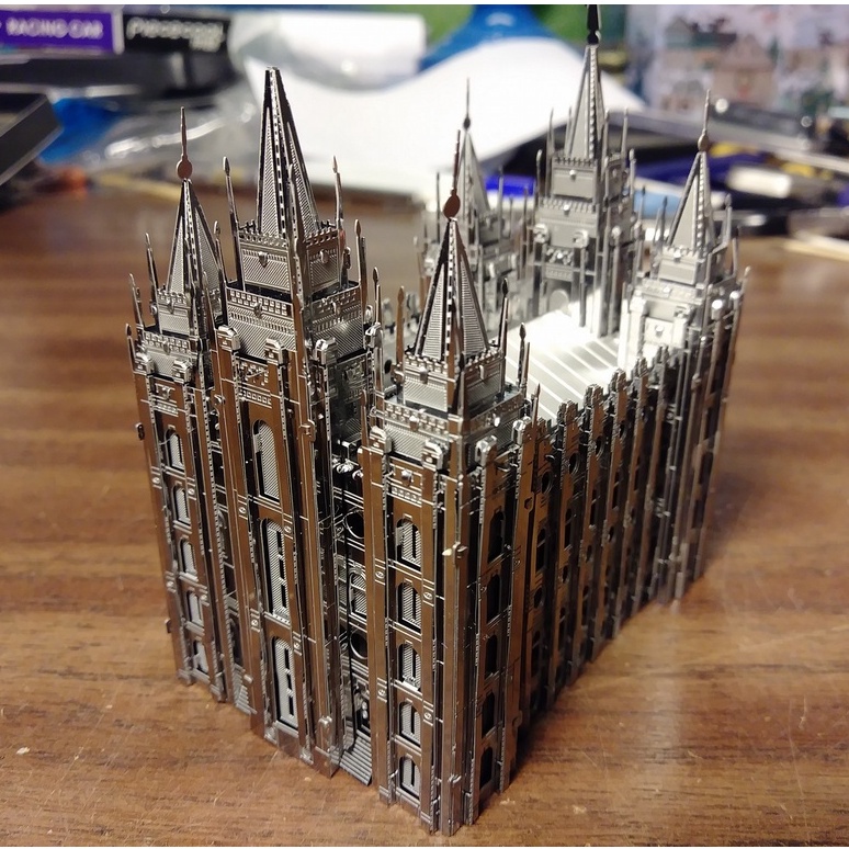Mô Hình Kim Loại Lắp Ráp 3D Metal Earth SALT LAKE CITY TEMPLE