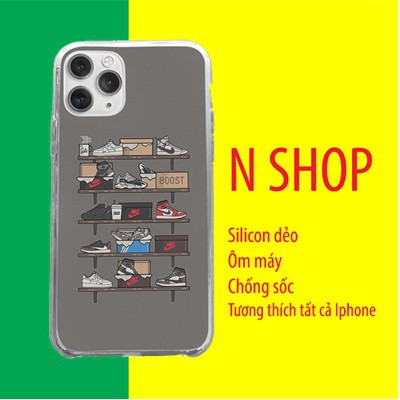 Ốp điện thoại IP Phối ảnh đẹp NSHOP Chống sốc, ôm máy cho IPhone 5 6 7 8 Plus X Xmas 11 12 Pro mini OFFPOD00198