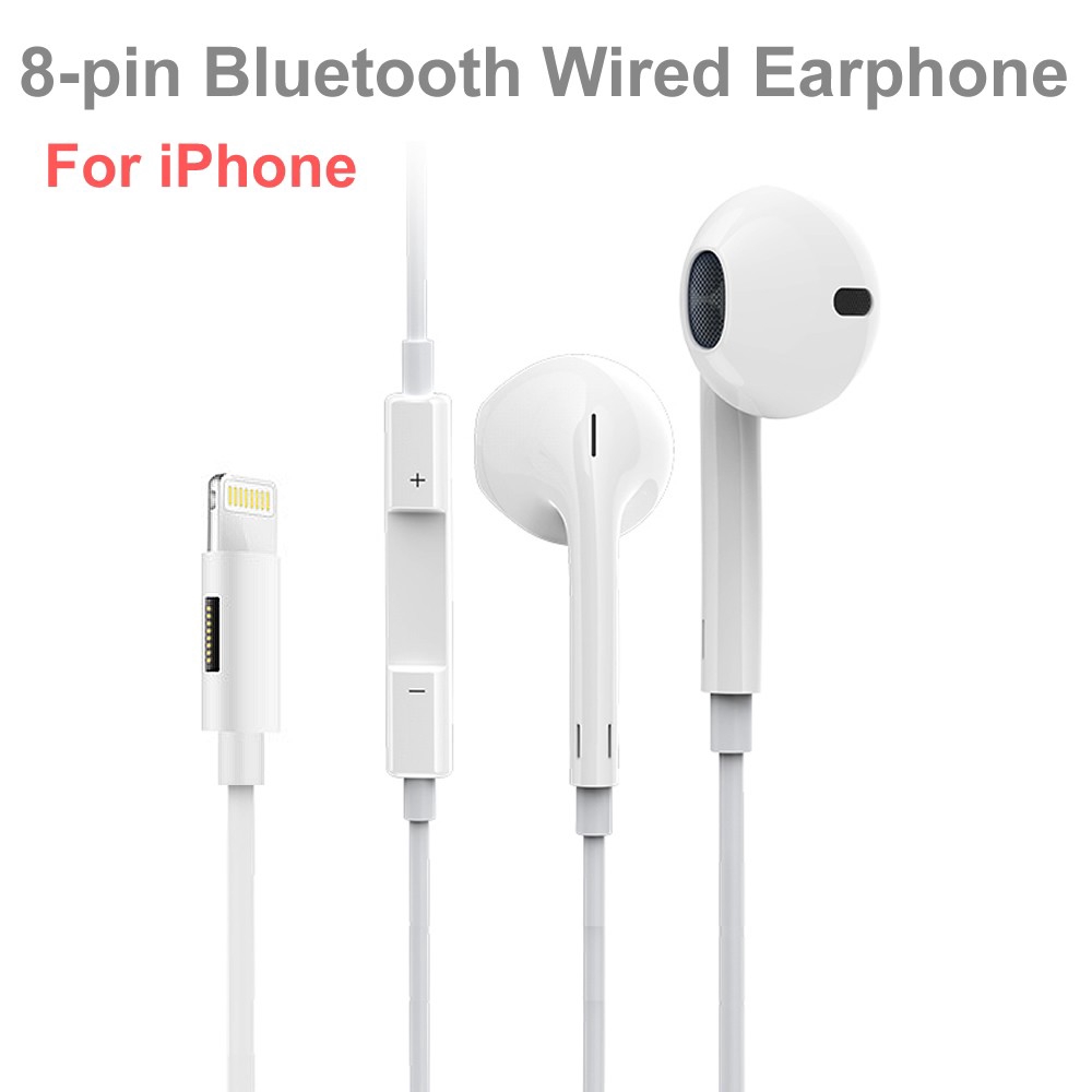 Tai nghe Bluetooth thể thao 2 trong 1 có mic cho iPhone 8 7 6s Plus