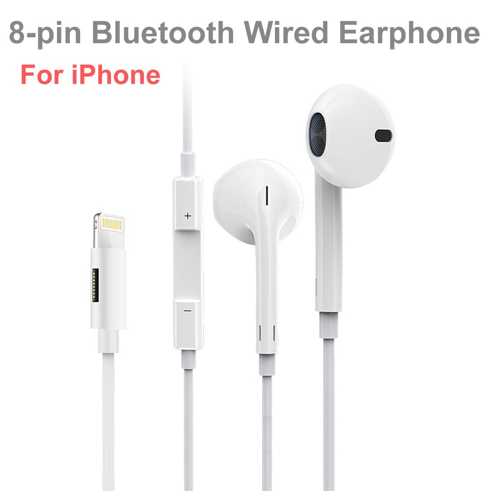 Tai nghe Bluetooth thể thao 2 trong 1 có mic cho iPhone 8 7 6s Plus | BigBuy360 - bigbuy360.vn