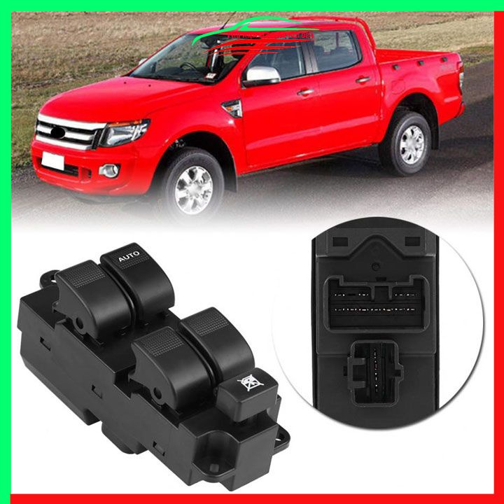 Công tắc kính tổng Ford Ranger, BT50 2012- 2016 Mã AB39-14540-AB nâng hạ kính lên xuống ô tô