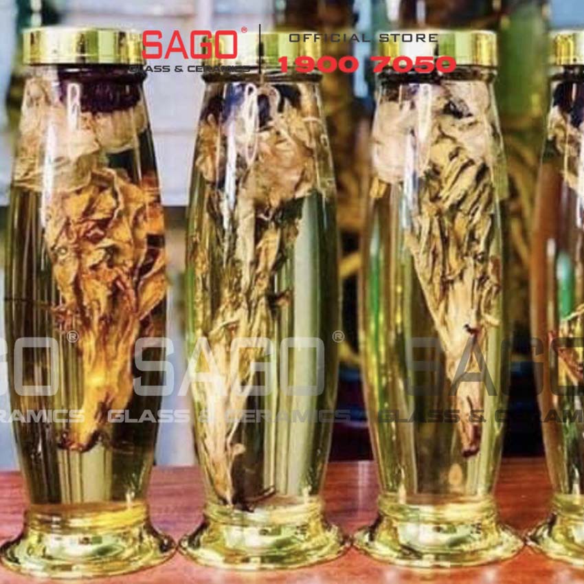 Binh Sâm Bầu Phú Hòa 2.6 Lít ,7.6 Lít | Tùy Chọn Dung Tích , Bình Sâm Cao Cấp Việt Nam