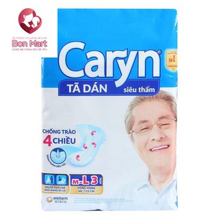 Bỉm dán caryn gói 3 miếng ml3