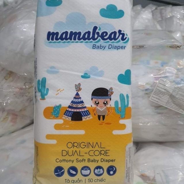 Tã quần Mama Bear cho bé gói lẻ 10 chiếc nhiều size M/L/XL/2XL/3XL