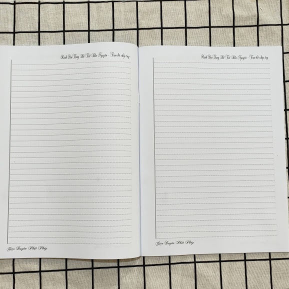 Vở Chép Kinh Địa Tạng