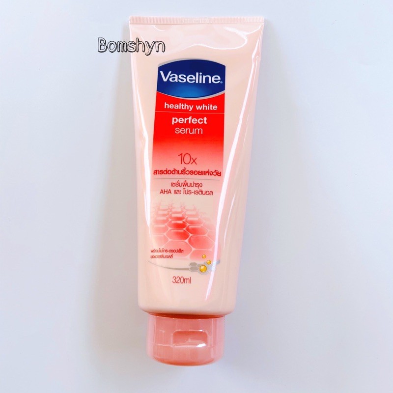 Sữa dưỡng thể trắng da Vaseline 10x body lotion 320ml