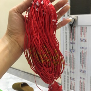 dây dù co rút đeo mặt dây chuyền