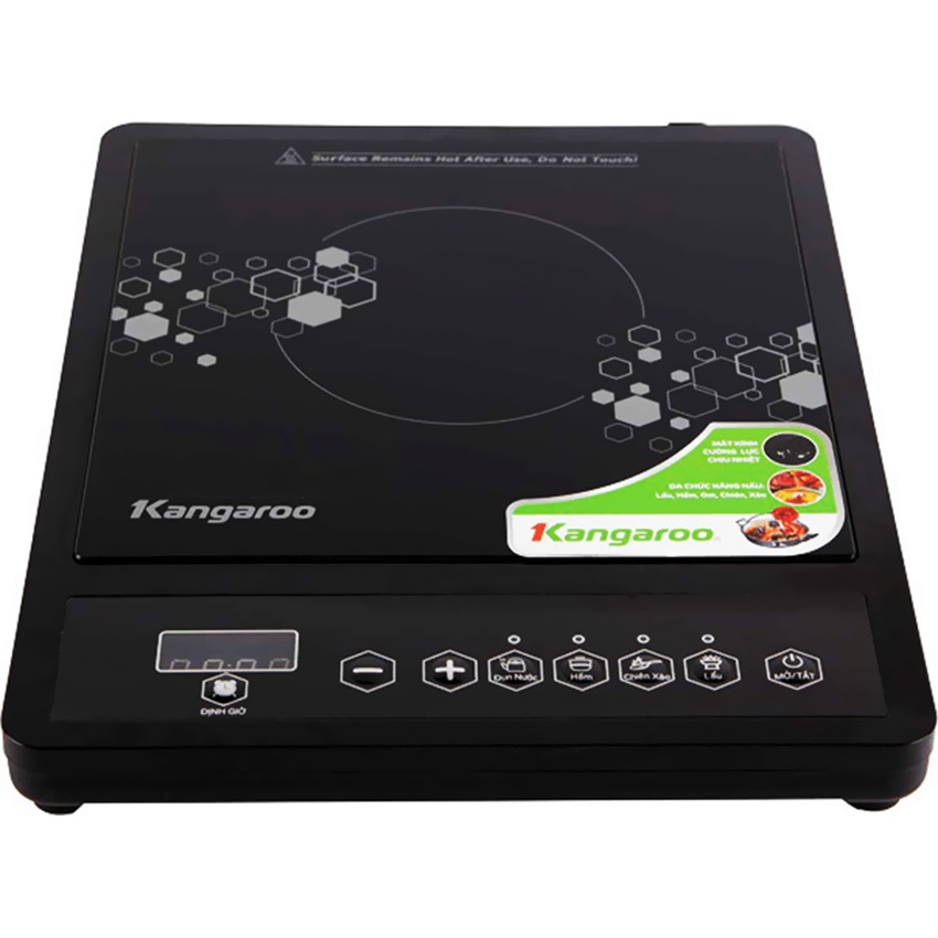Bếp điện từ đơn Kangaroo KG15IC1 tặng kèm nổi lẩu inox, bảo hành 12 tháng