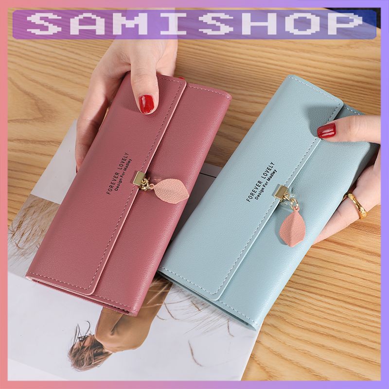 Ví nữ cầm tay dài đẹp đựng tiền cầm tay nhiều ngăn thời trang cao cấp DA5