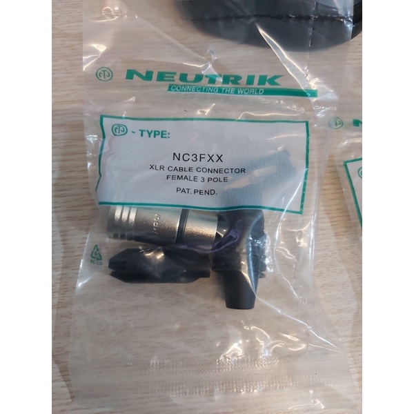 Jack canon XLR nhập khẩu các hãng
