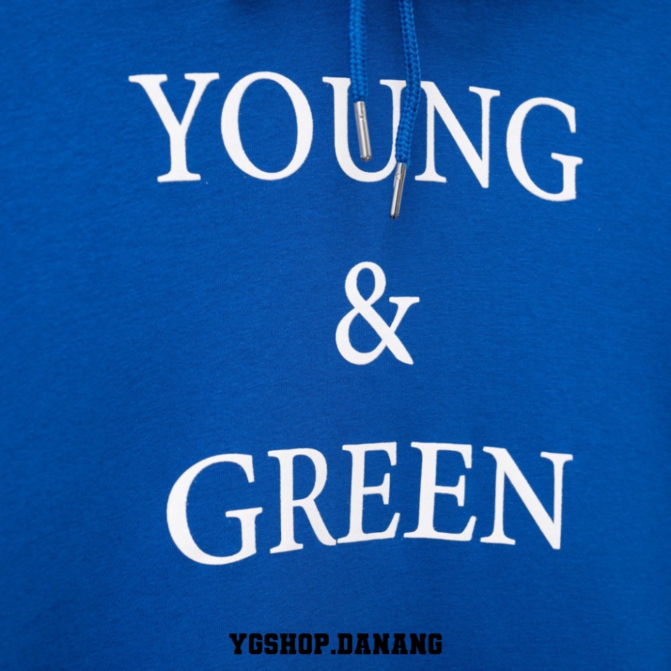 Áo Hoodie Young Green In YOUNG&GREEN - Nỉ Bông
