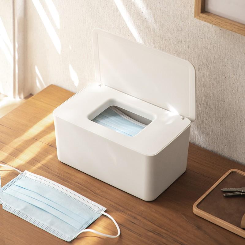 Hộp nhựa đa năng đựng khẩu trang và khăn giấy