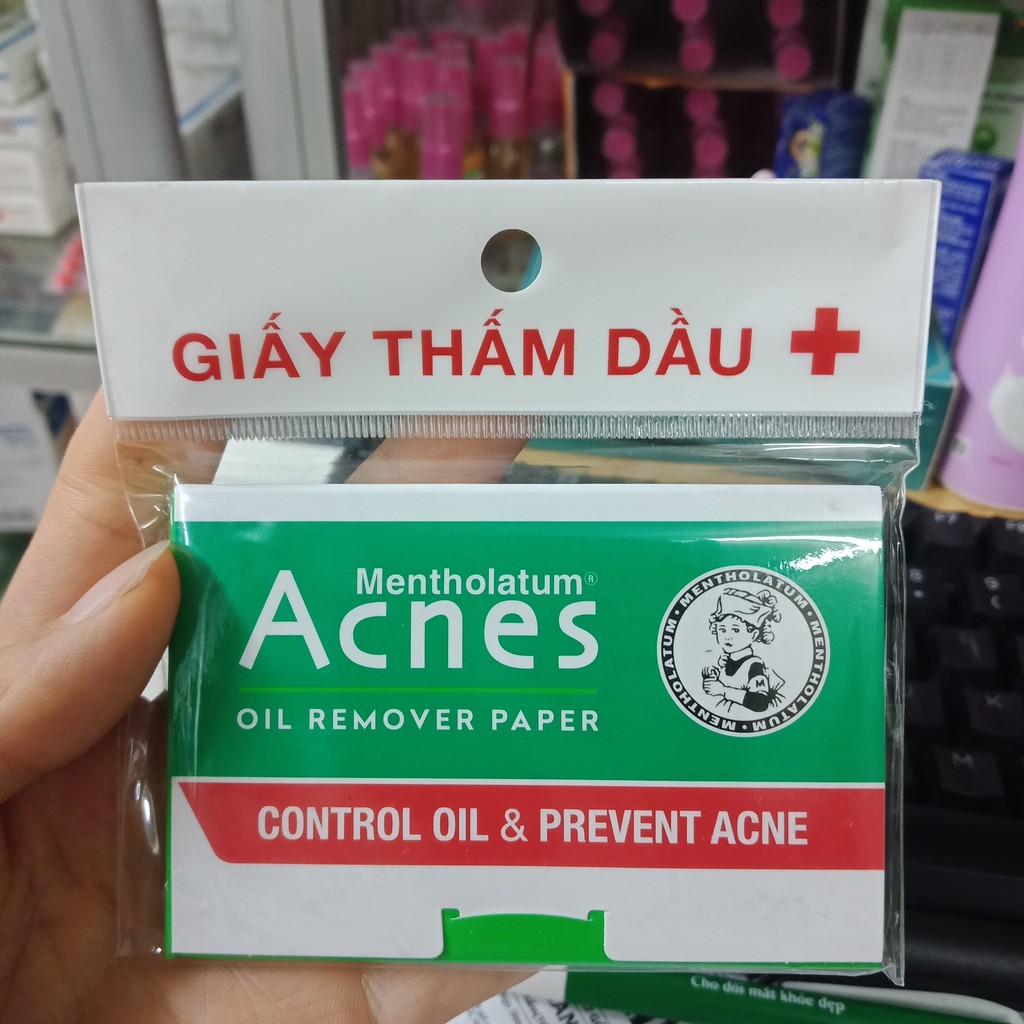 GIẤY THẤM DẦU ACNES OIL REMOVER PAPER 100 TỜ
