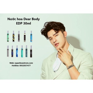 NƯỚC HOA DEAR BODY - EAU DE PARFUME 30ml - DÀNH CHO NAM Dearbody UK