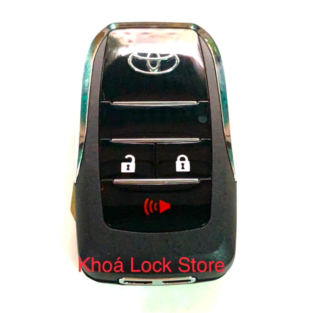 Remote độ gập theo chìa zin xe INNOVA ,FORTUNER