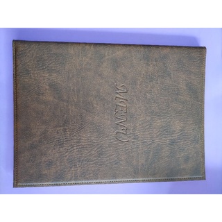Menu da khổ A4 ( 21x31cm)