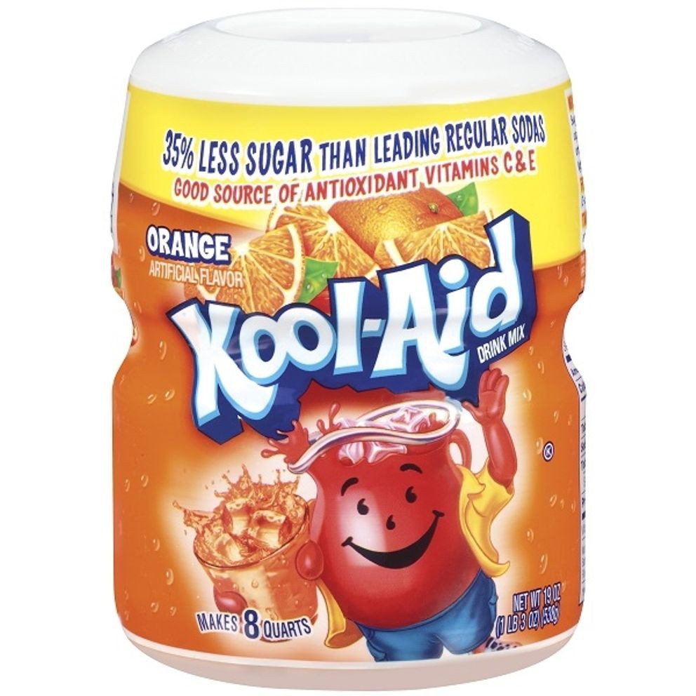 Bột Pha Nước Kool-aid Cam - 538g